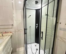 shower room, shower tray, shower base