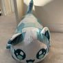 Aphmau Meemeows Blue Diamond Kitty Cats Soft Plush Large approx. 45cm. Used Please see photos Image 9