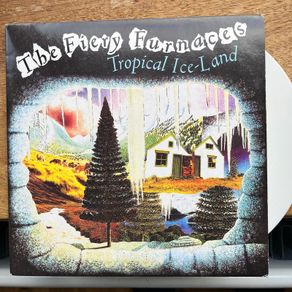 7" single. Fiery Furnaces. Tropical Icestorm. white vinyl