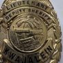 Genuine Rare Lieutenant Deputy Sheriff Badge Image 2