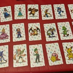 Super Smash Bros Nintendo Switch amiibo cards set