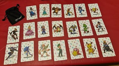 Super Smash Bros Nintendo Switch amiibo cards set