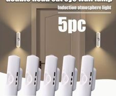 5pc 5 changing Colour's Adjustable Smart Spotlight with Motion Sensor,