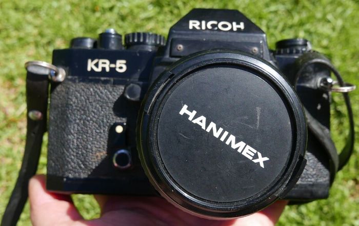 Ricoh KR-5 - 35mm Camera W/ 55mm 2.2 Ricoh -  works well