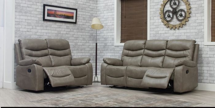 NEW IN recliner leather sofa sets!