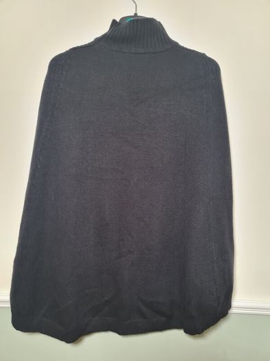 womens KAREN MILLEN  jumper shawl knitted wool blend Size XS extra small