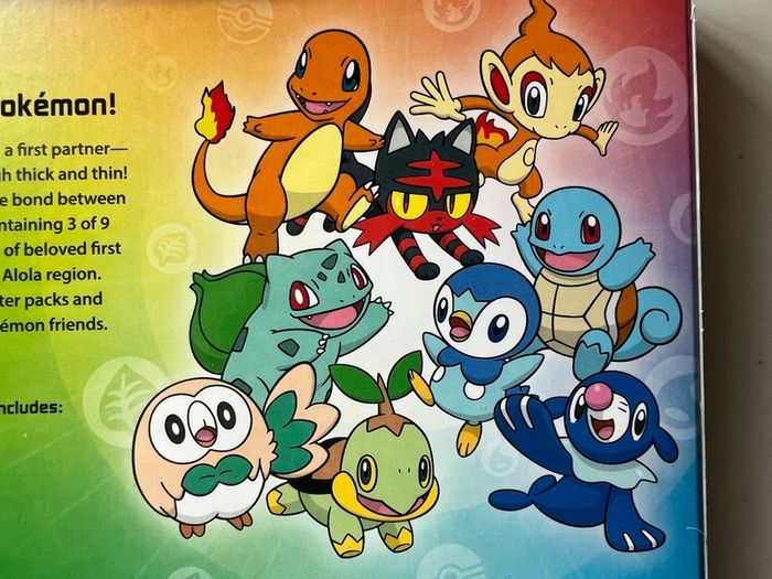 Pokemon First Partner Illustration Collection Series 1 NEW