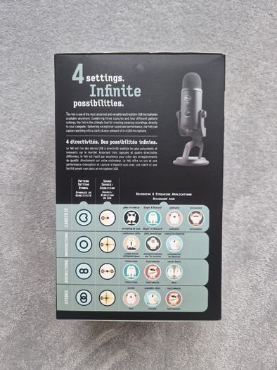 Blue Yeti Blackout Edition  Brand New / Sealed