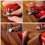 Portable Hand-Held Mini Sewing Machine Clothes Fabric Image 6