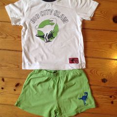 Age 3 Dinosaur Shorts & Top Set