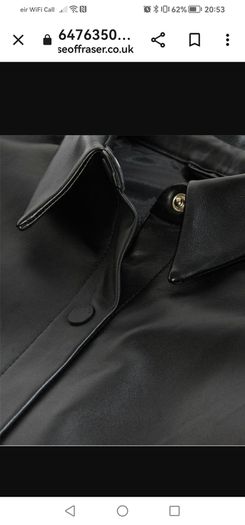 Ted Baker Chrisee Leather Dress UK14-16