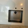 Quartz granite (silestone maple bianco) island worktop Image 4