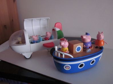 Peppa Pig -Peppa's Adventures Boat&Airplane