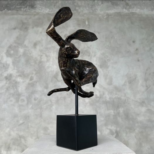 Running Hare - Speckled Bronze