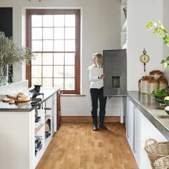 Oak floor