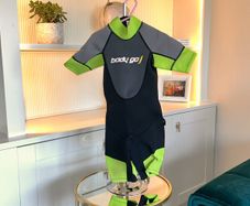 Girls Green & Black Wetsuit from Body Go Age 4 years