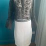 Savida white midi skirt. Size M Image 3