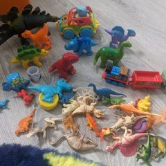 Toy dinosaurs
