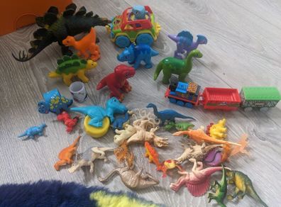 Toy dinosaurs