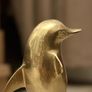 Vintage  brass dolphin figurine Image 3
