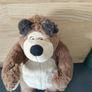 Masha And The Bear Soft Plush Toy Bear Image 2