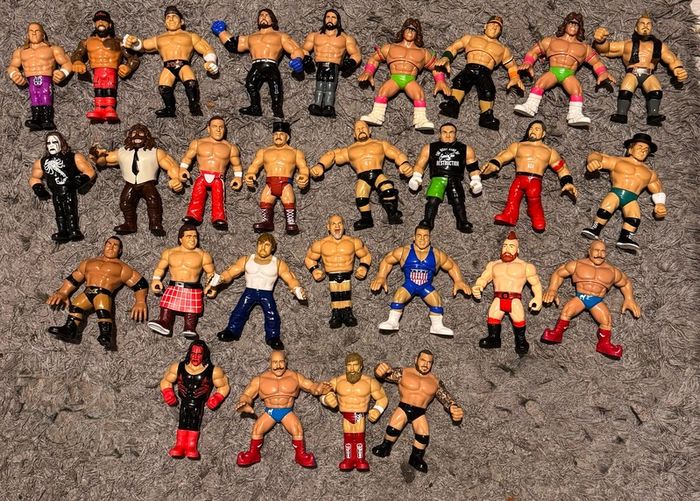 wwe retro various figures