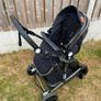 Magic ZC 3 in 1 Pushchair Pram Travel System, Baby Stroller 3 in 1 with Reversible Two Pushing Modes, Newborn Infant Carriage One-Click Folding, Toddler Buggy Aluminum Frame (739 Black) Image 7
