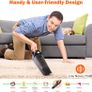 6500pA Handheld Vacuum Cleaner, Cordless Handheld Vacuum with Rechargeable 2500mAh Battery for Home and Car Image 7