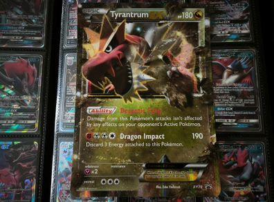 Tyrantrum EX ! Jumbo Oversized Card ! Promo from XY Era ! 2015 ! Pokemon Card !