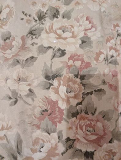 vintage cotton fabric, material, curtains