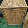 Pair of Wicker Clothes baskets (26240) Image 2