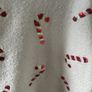 Candy cane (sequin) winter white christmas jumper 6-7 years Image 3
