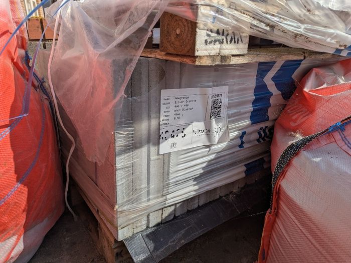 Paving Slabs (sand/cement)