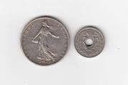 France 2 Coins (no 358)