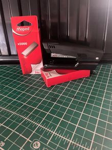 Maped Essential Metal Half Strip Stapler 26/6 25pg
