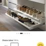 Ikea pax Wardrobe shoe shelf Image 7