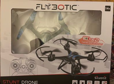 Brand new in sealed box Flybotic stunt drone.  FLYBOTIC offers an intuitive, fun flying experience, perfect for children and teenagers from 8 years old.  See pictures for more details