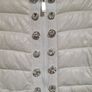 Pinko white puffer jacket crystal buttons Image 4
