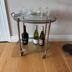 vintage drinks trolley