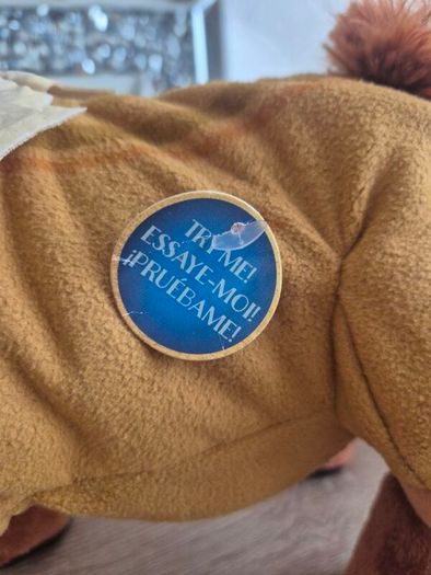 Disney Wish Walk 'n Talk Valentino Plush Fainting Goat Toy