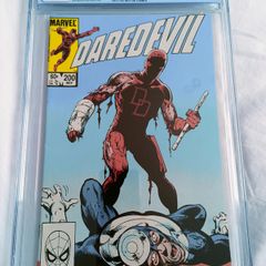 Daredevil Issue 200 CBCS / CGC 9.8 Certified Graded Comic Framed  DC Marvel