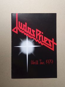 Judas Priest original tour programme 1979 Metal