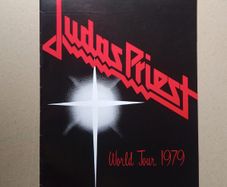 Judas Priest original tour programme 1979 Metal