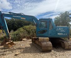 Daewoo excavator