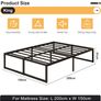 King Size Bed Frame 150x200 cm Image 9