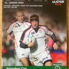 2006 Ulster v London Irish - Heineken Cup Programme