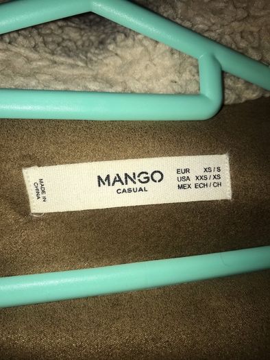 Mango teddy bear coat