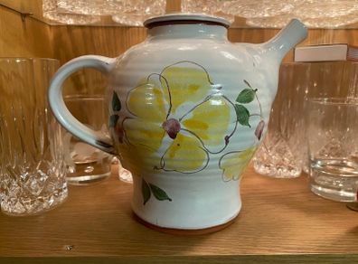 Judy Green Pottery Teapot / Coffee Pot
