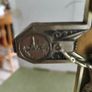 Rare find Crucifix of Lourdes, Art Deco period from the 1920s Materials: Metal Image 10