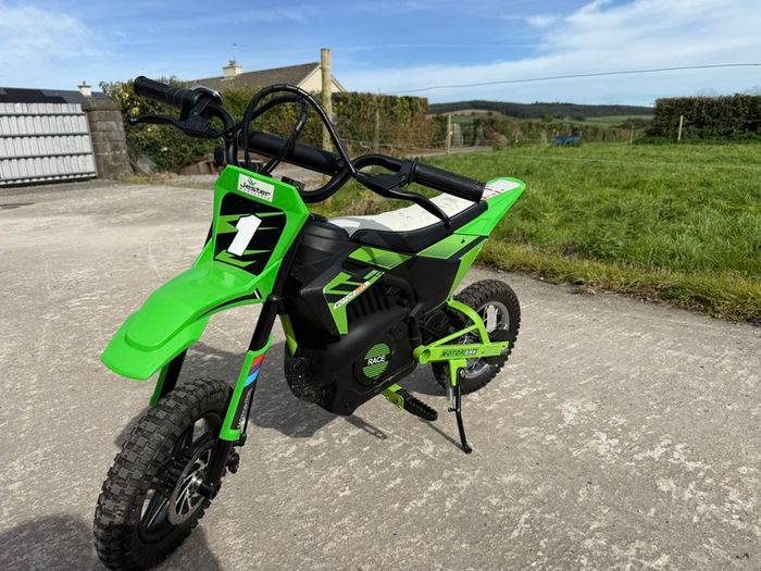 24v Electric Kids Dirt Bike - Green